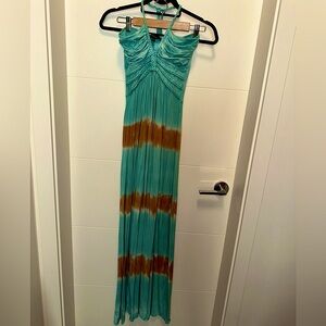 Sky Full length maxi dress